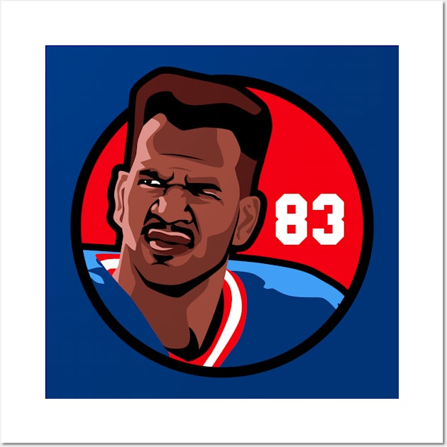 Andre Reed Logo Wall Art by Carl Cordes